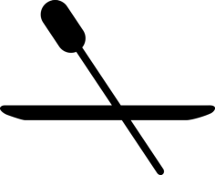 Paralympic Rowing Outline Icon Svg Set, Free Vectors File